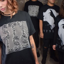Now available: STYLSS Joy Displacement T-Shirt & NVR MND x STYLSS T-Shirt